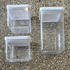 Airtight Food Storage Container Set - White